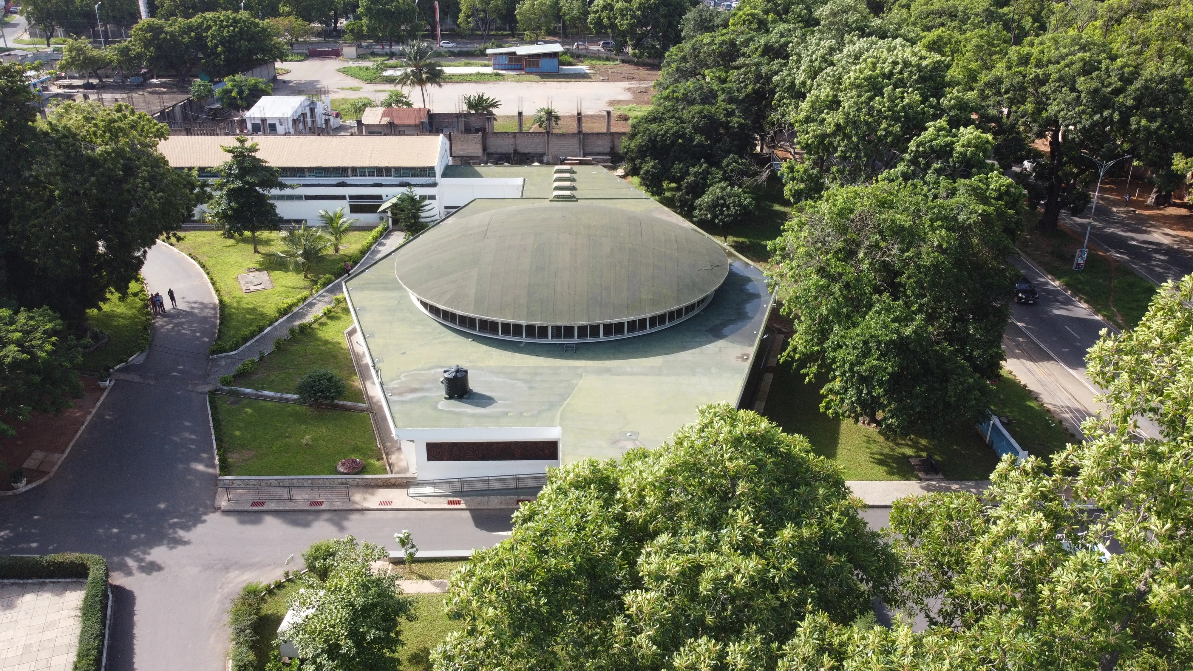 Ghana Museums and Monuments Board aerial view